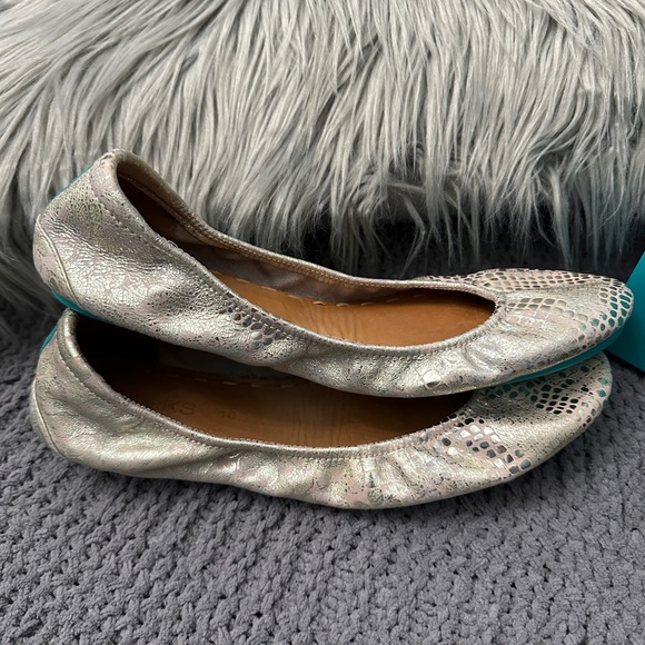 Tieks Romantic Blush Leather Ballet Flats - Size 10 - EXCEPTIONAL CONDITION - Picture 7 of 8